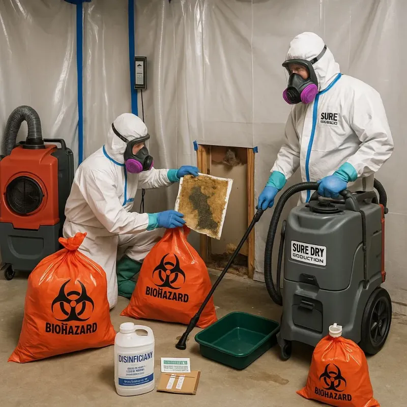 Contaminated Water Handling Protocols process in Whitehall, MI